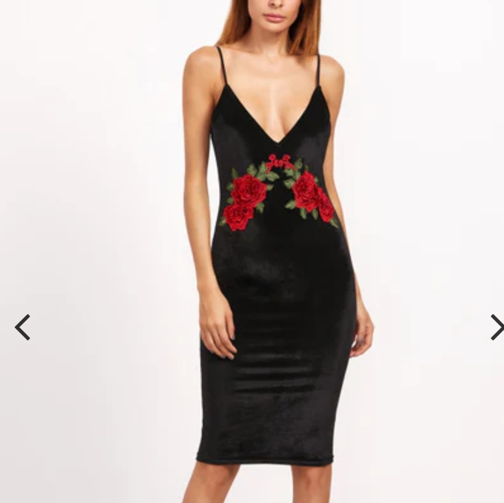 Black Velvet Dress